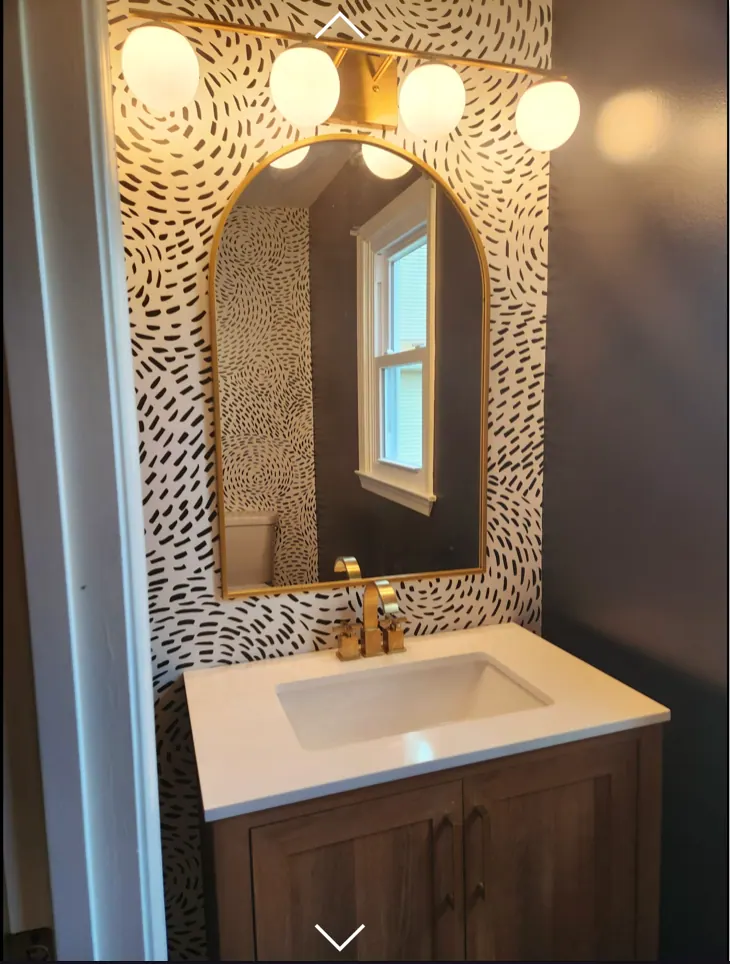 Powder Room Renovation, Bathroom Remodeling by SWS Contracting & Management